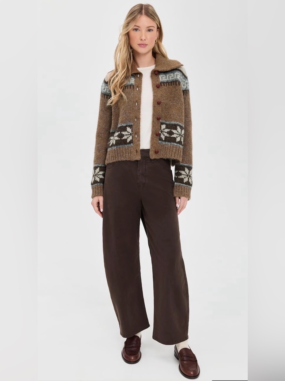 THE GREAT Nordic Scholar Cardigan - SOLD OUT - Picture 2 of 10